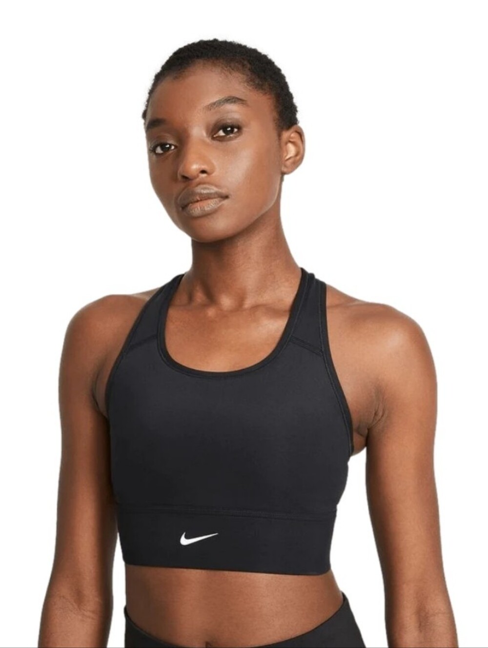 Nike | Dri-Fit Swoosh Longline Womens Sports Bra